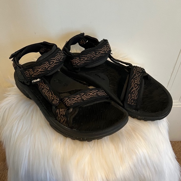 Teva Other - Men's TEVA Terra Fi 6673 Hiking Sport Sandals Black Size 9